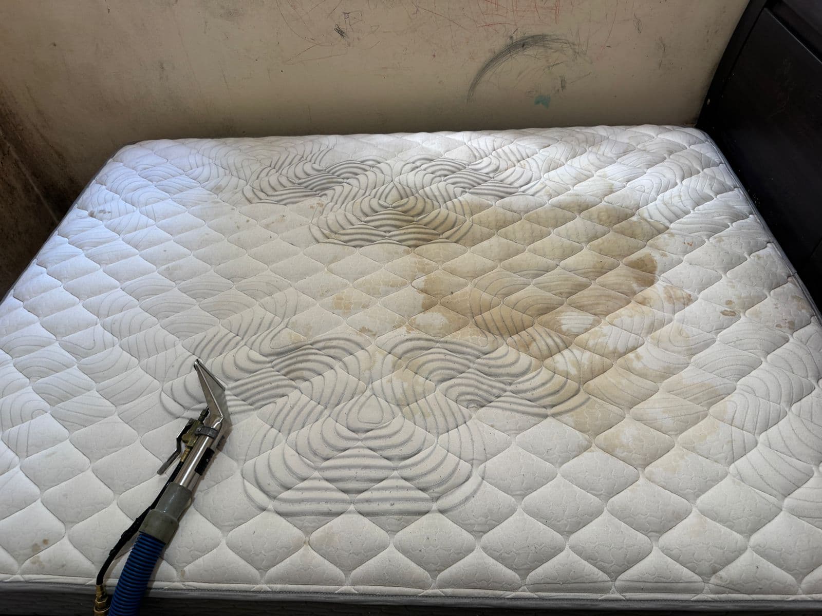 Single Mattress — before cleaning