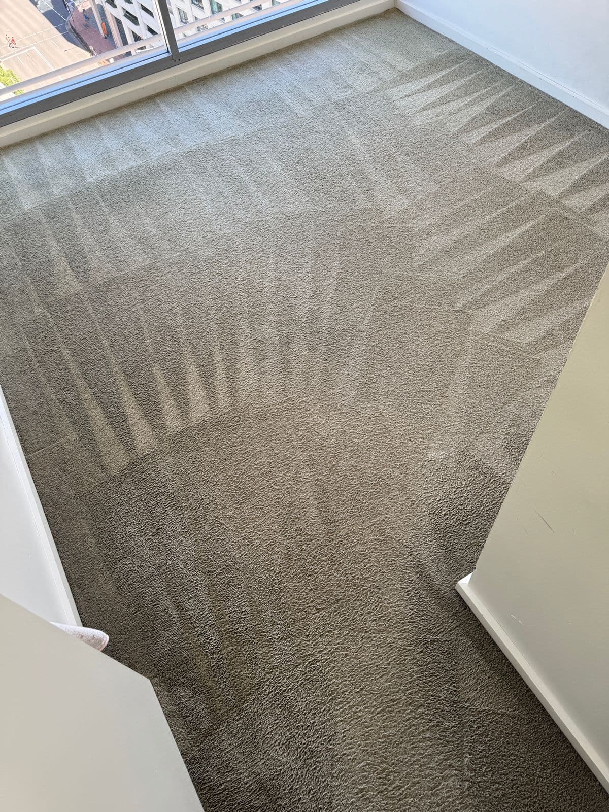 Bedroom Carpet — after cleaning