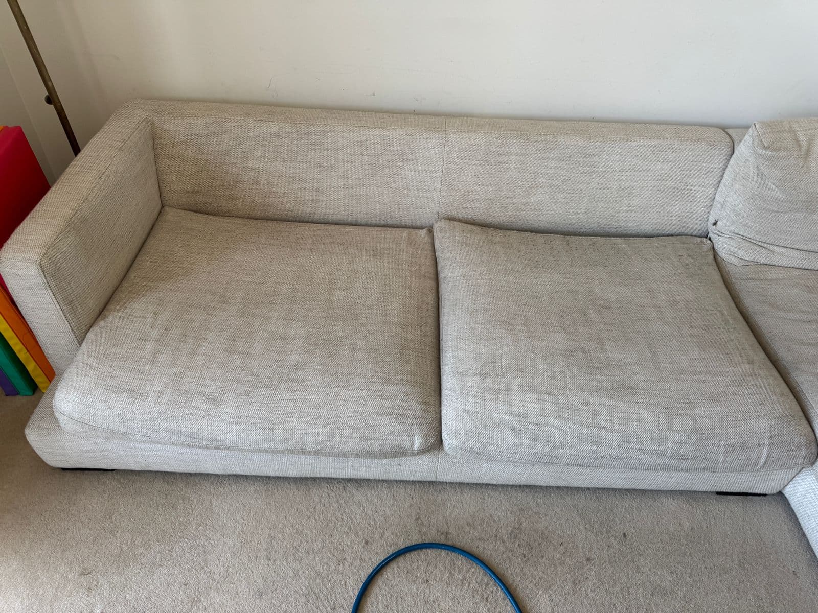 Sofa & Upholstery — after cleaning