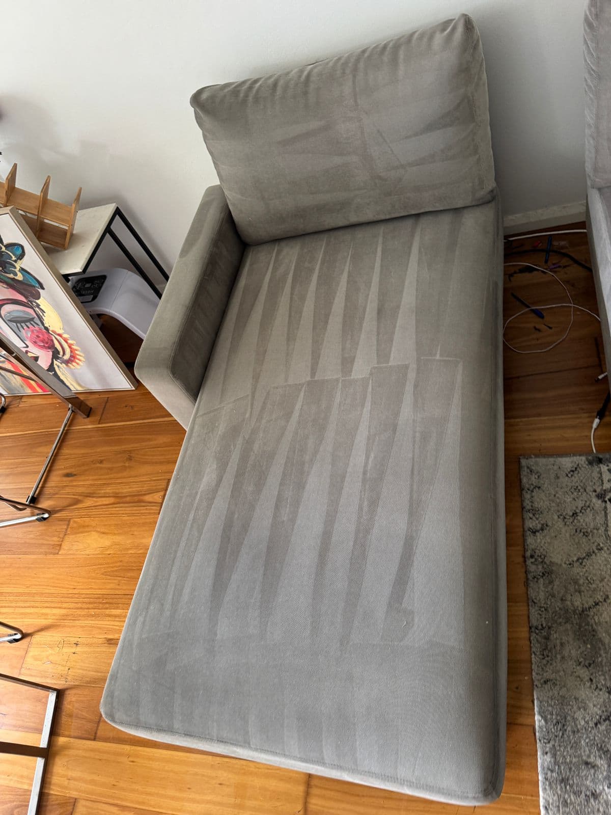 Chaise Lounge — after cleaning